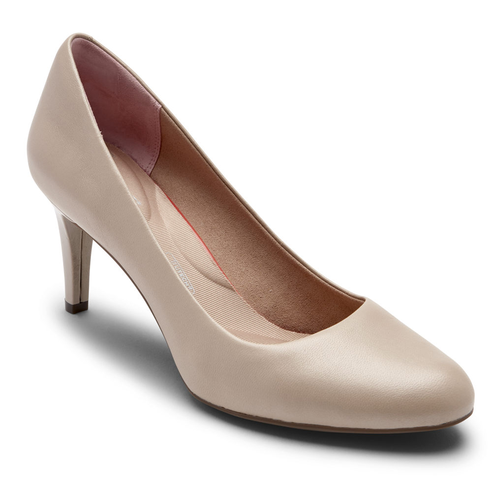 Rockport Womens Heels Beige - Total Motion Arabella - UK 804-DUTBSO